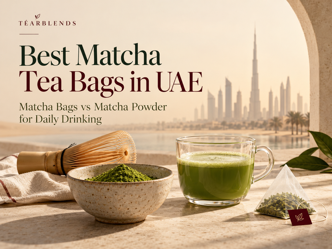 Best Matcha Tea Bags in UAE: Matcha Bags vs Matcha Powder for Daily Drinking