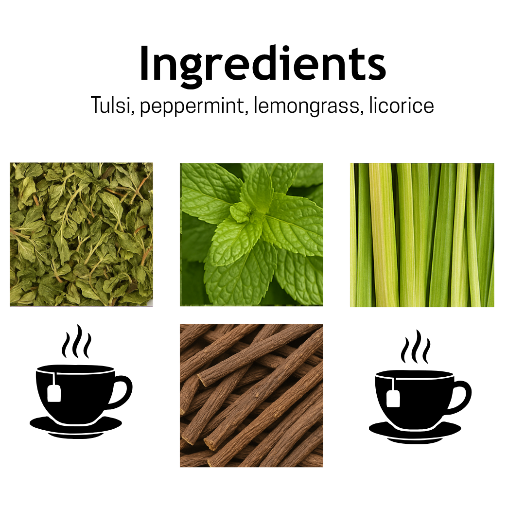 Anti-Stress Tulsi Tea – 25 Cups