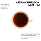 Assam Orthodox Leaf Tea – 25 Cups