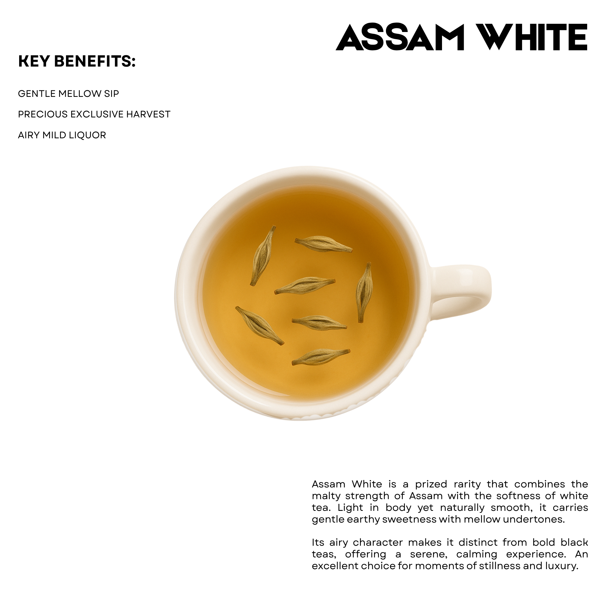 Assam White – 25 Cups