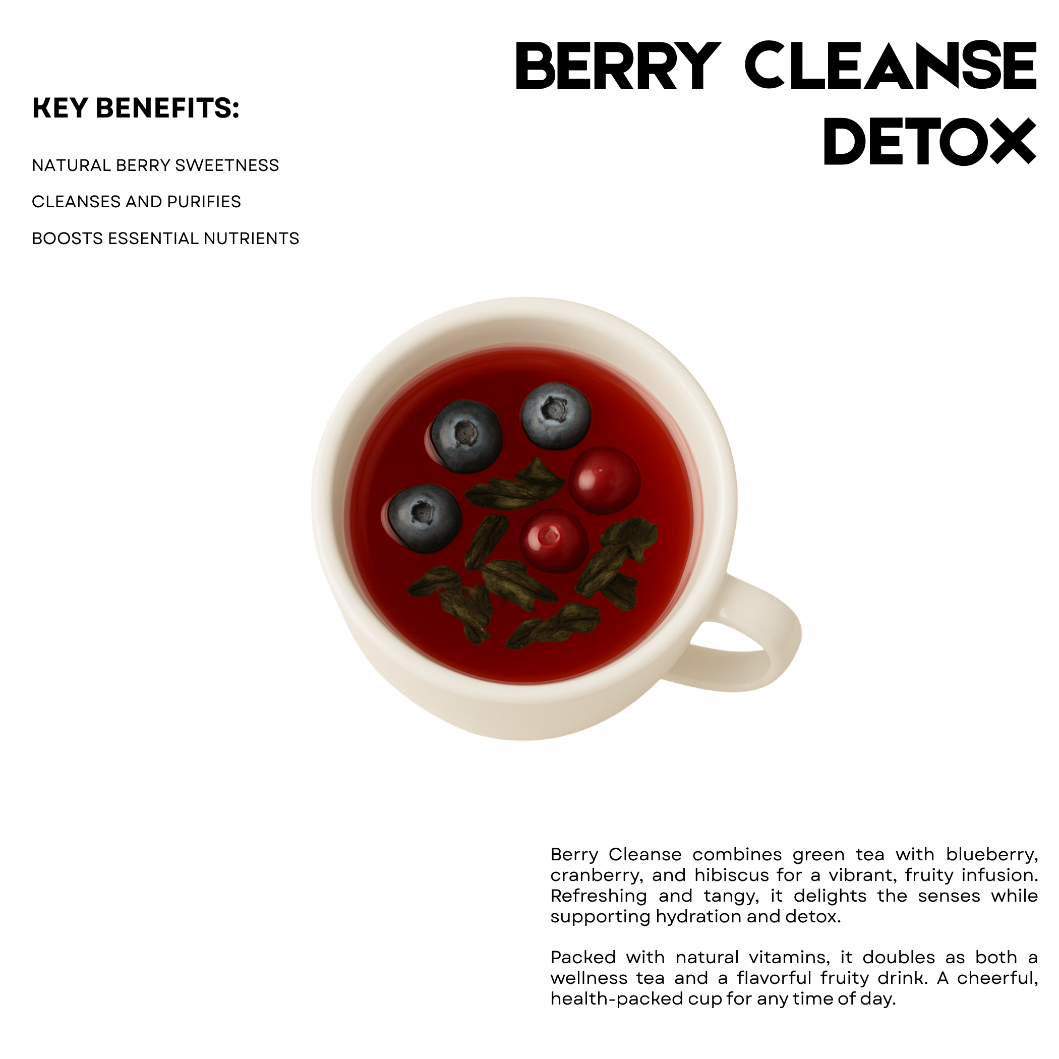 Berry Cleanse Detox – 25 Cups