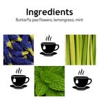 Blue Pea Flower Tea – 25 Cups