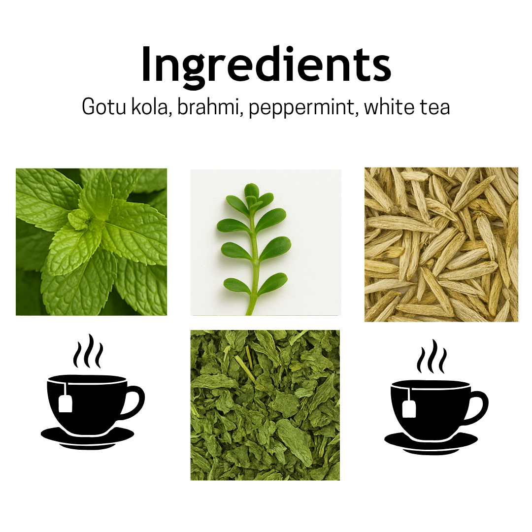 Brain Focus Tea – 25 Cups