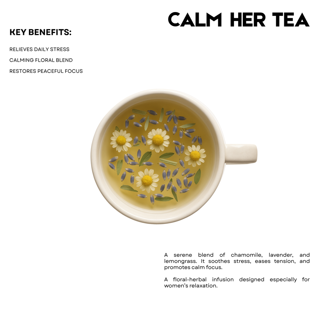 Calm Her Tea – 25 Cups