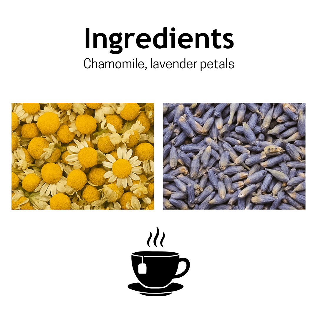 Chamomile-Lavender Blend – 25 Cups
