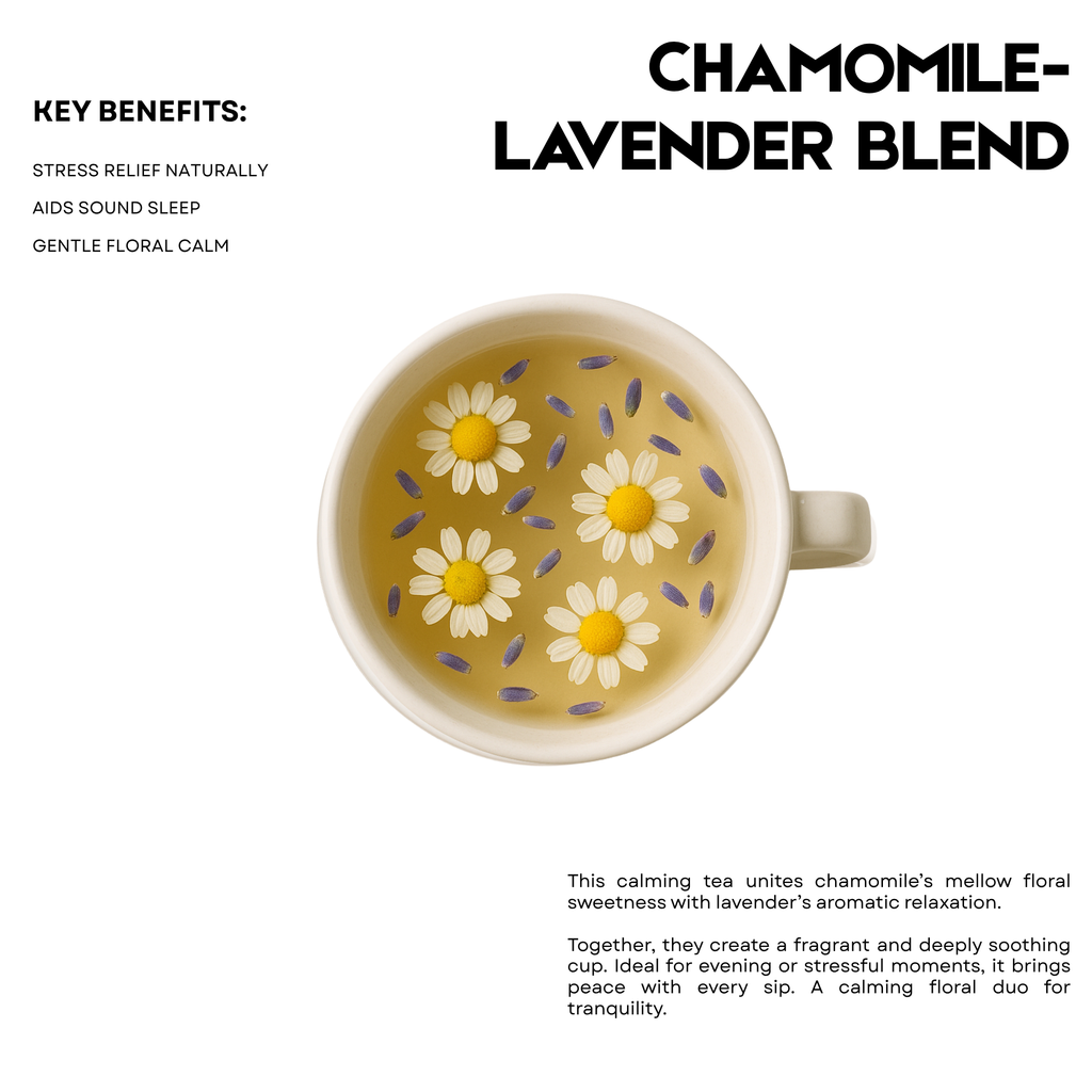 Chamomile-Lavender Blend – 25 Cups