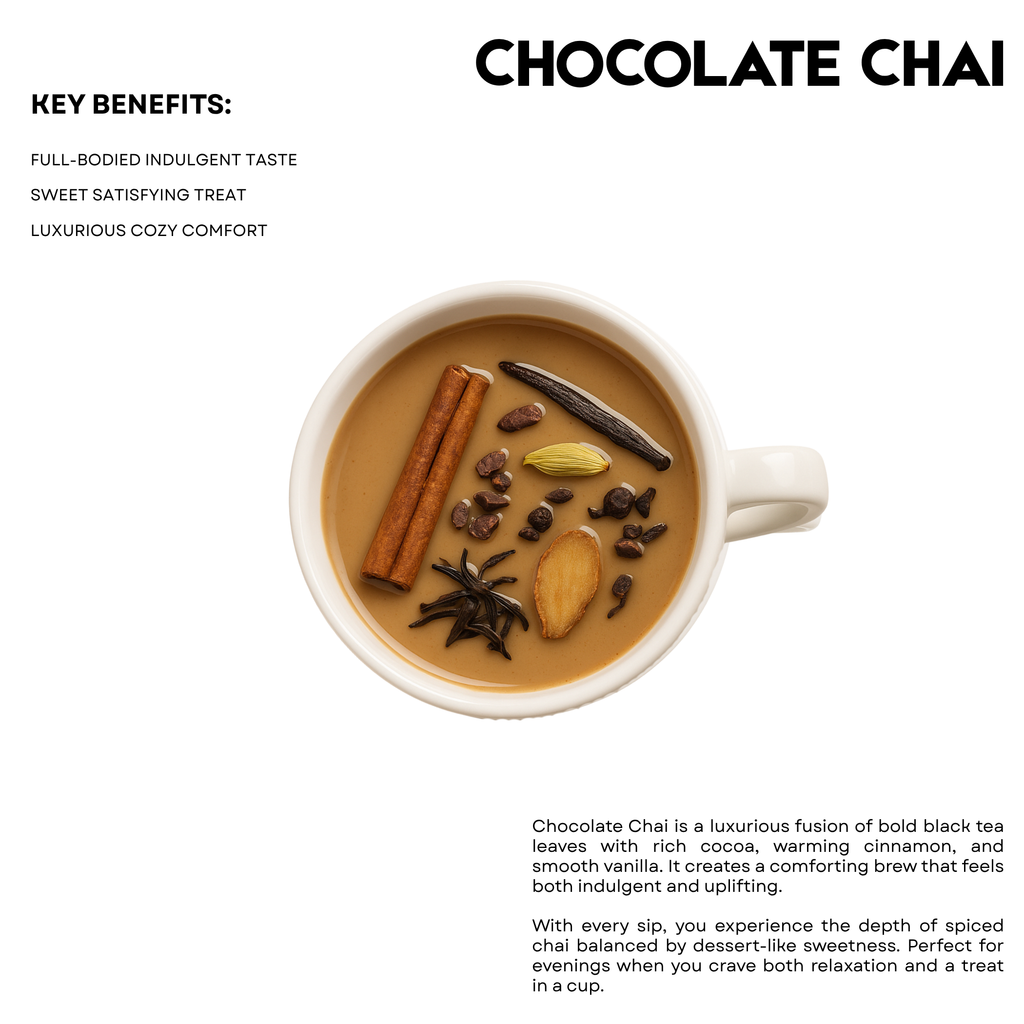 Chocolate Chai – 25 Cups