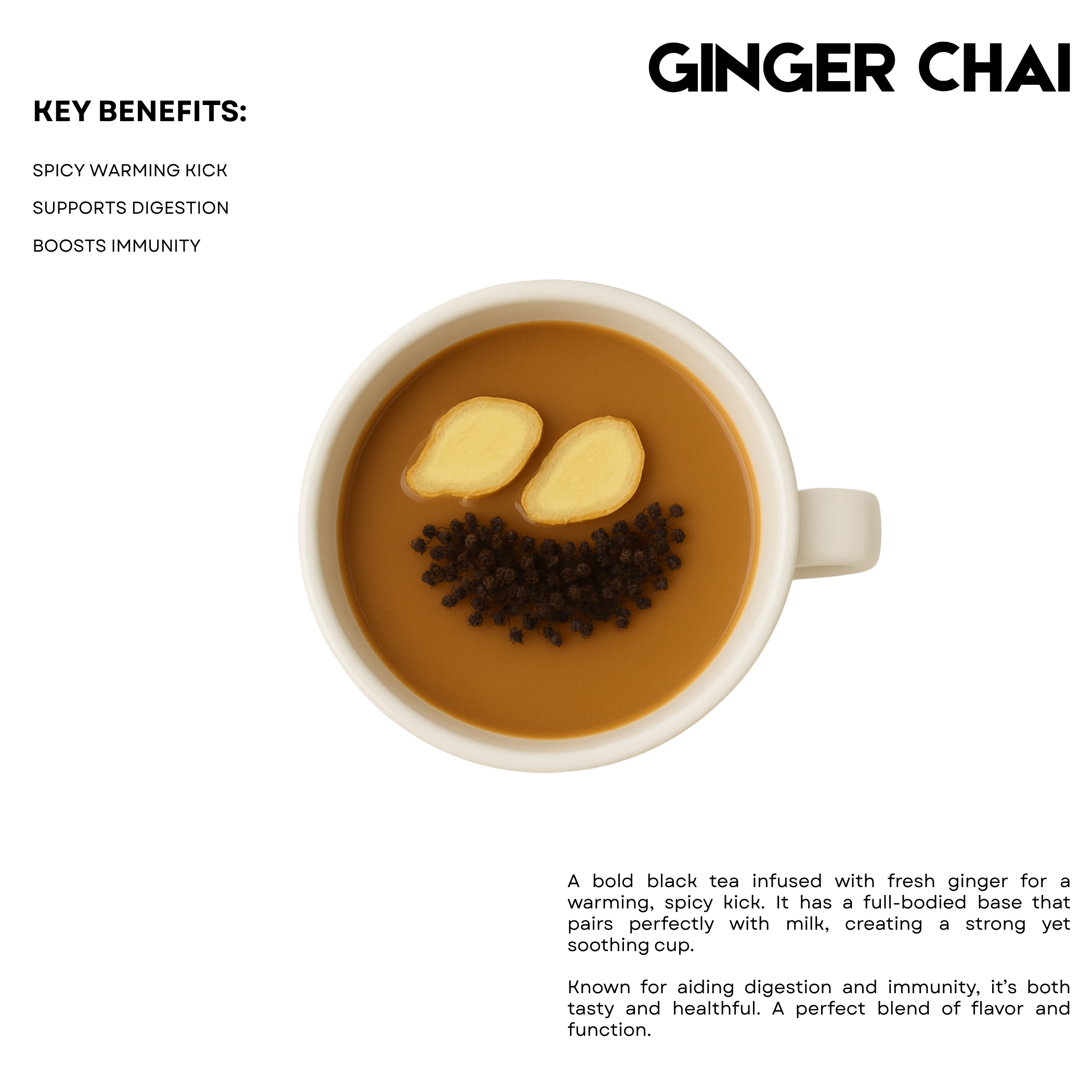 Ginger Chai – 25 Cups
