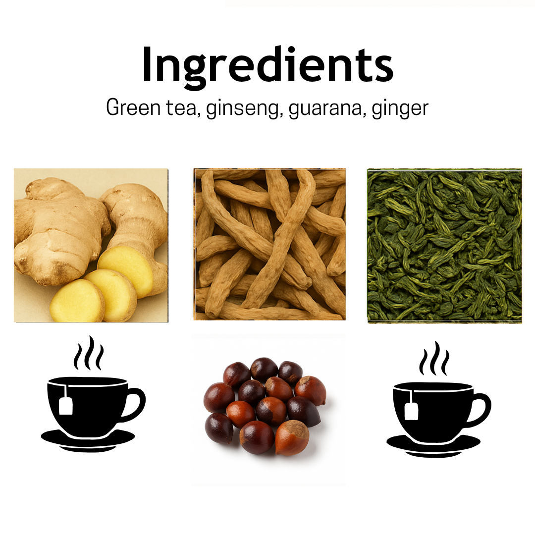 Green Energy Boost Tea – 25 Cups