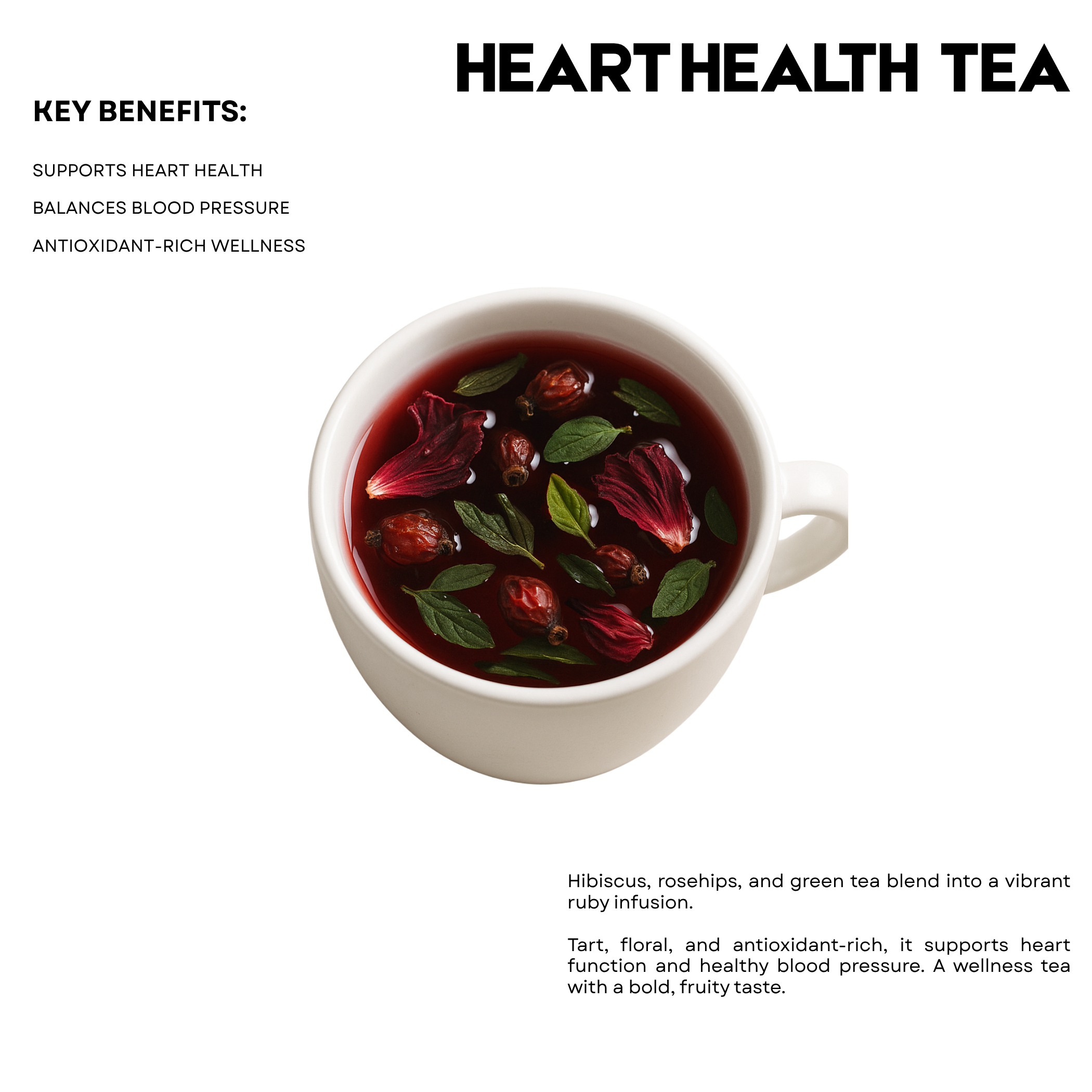 Heart Health Tea – 25 Cups