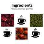 Hibiscus Beauty Tea – 25 Cups