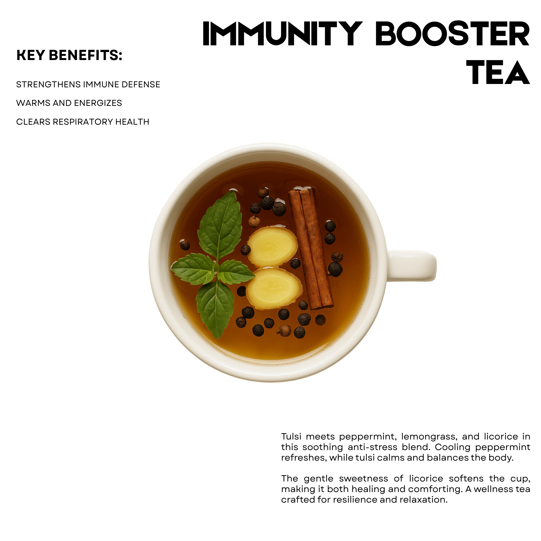 Immunity Booster Tea – 25 Cups