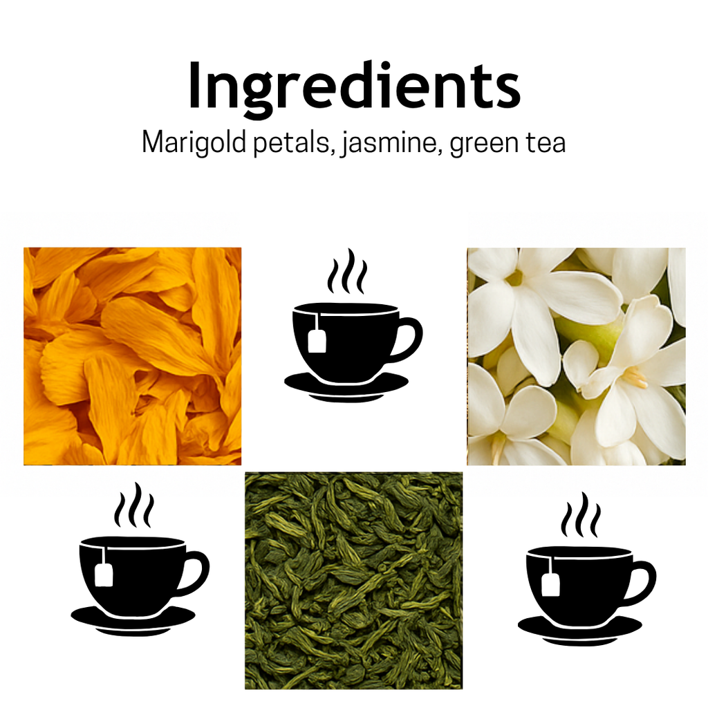 Marigold Bloom Tea – 25 Cups