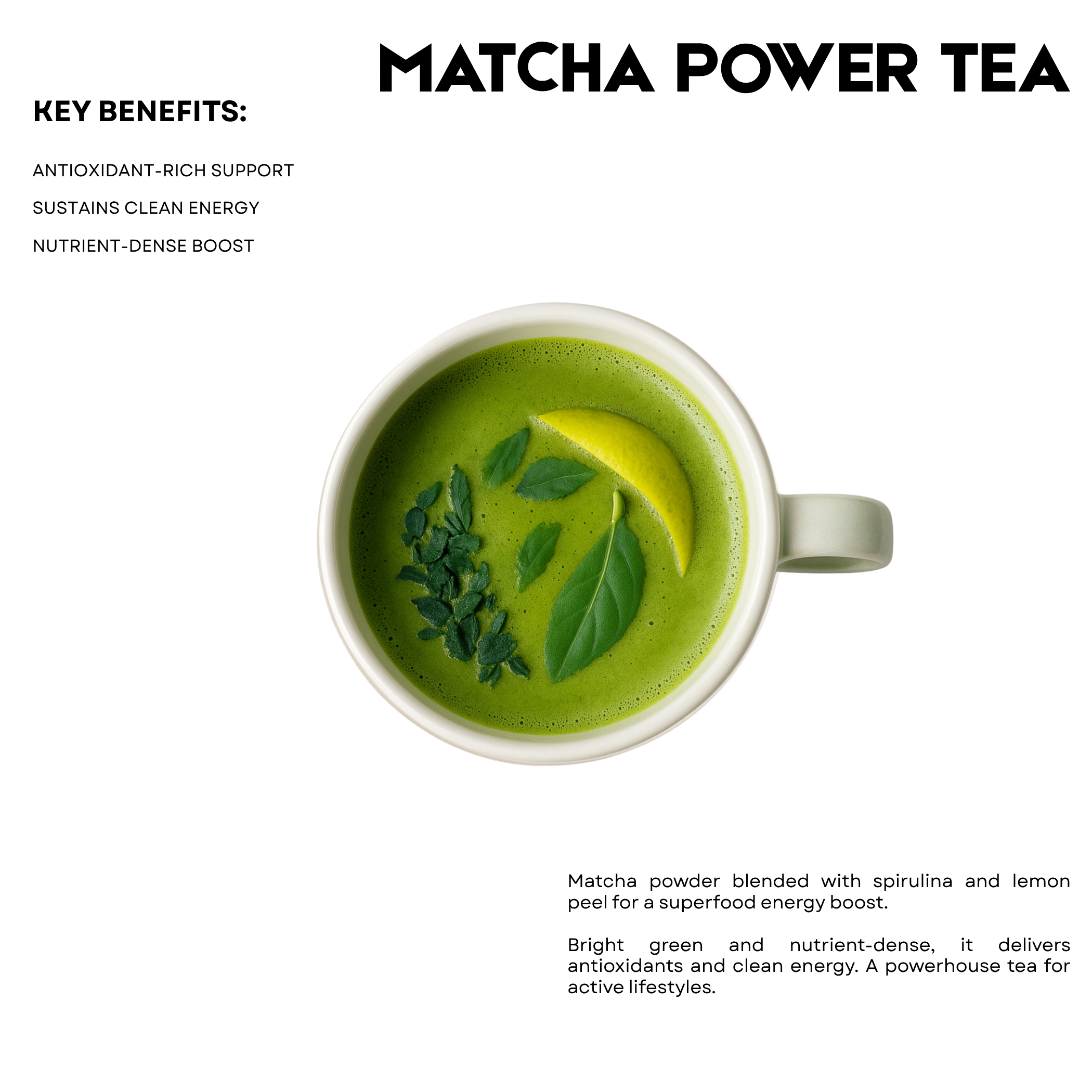 Matcha Power Tea – 25 Cups