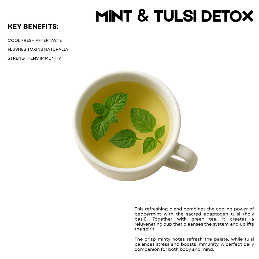 Mint & Tulsi Detox – 25 Cups