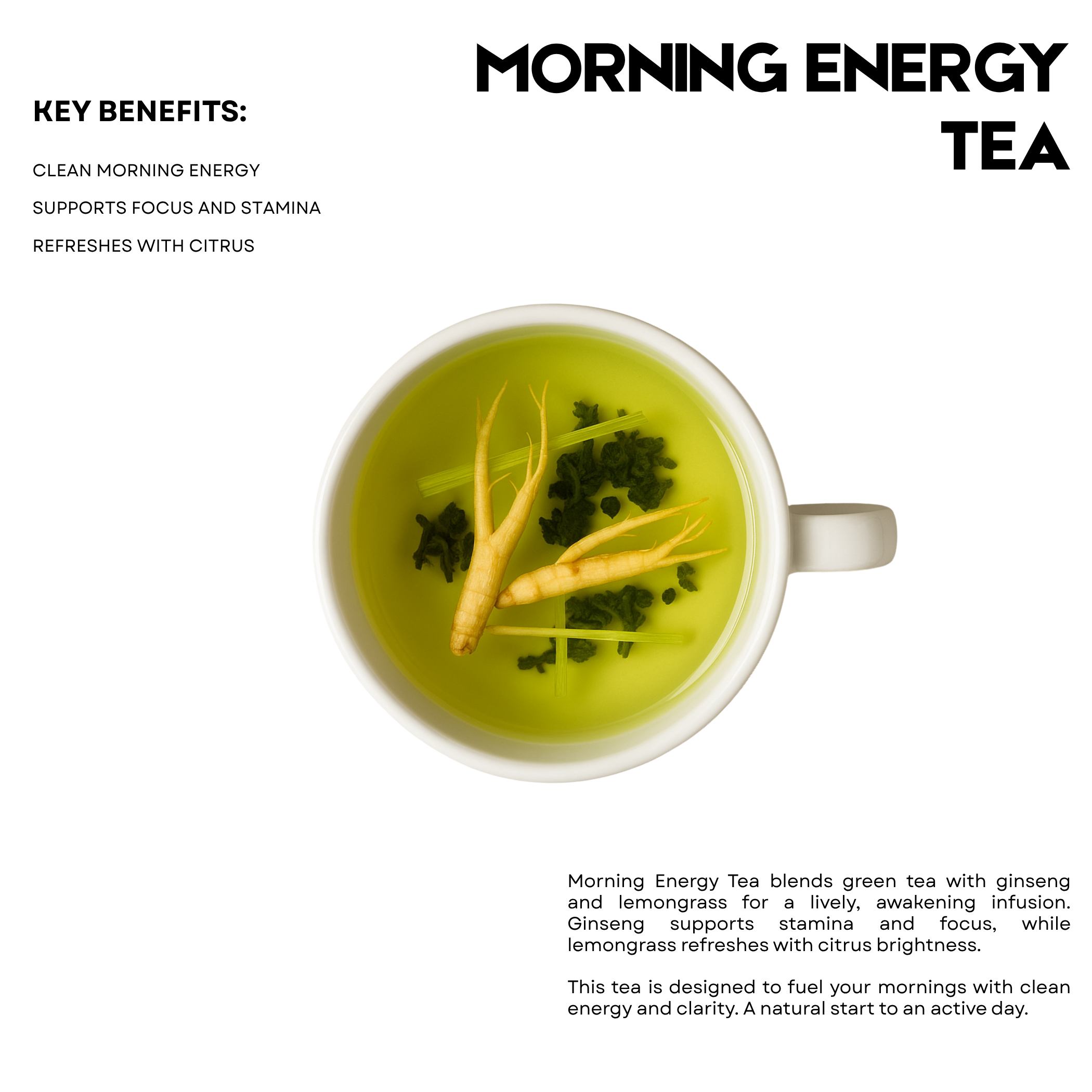 Morning Energy Tea – 25 Cups