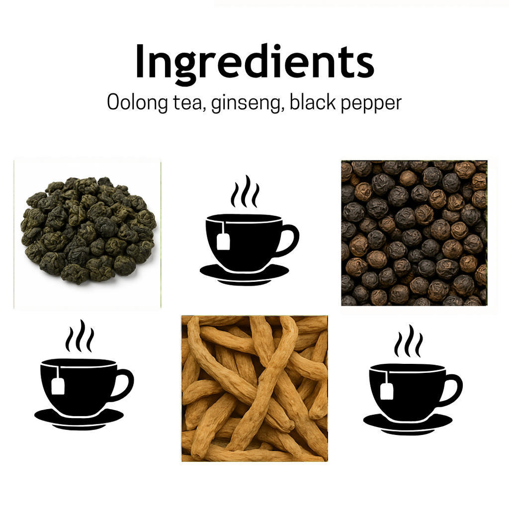 Oolong Energy Tea – 25 Cups