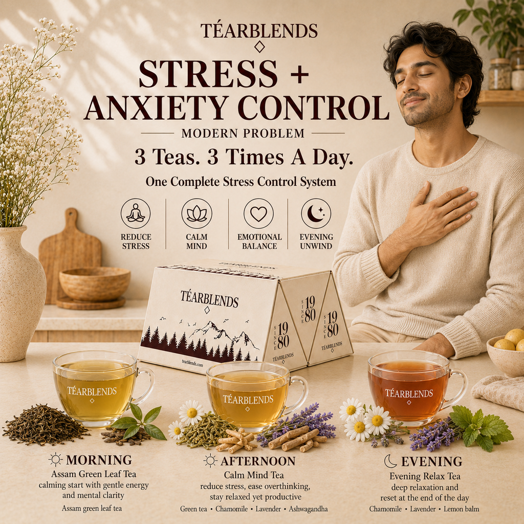 Stress + Anxiety Control (MODERN PROBLEM)