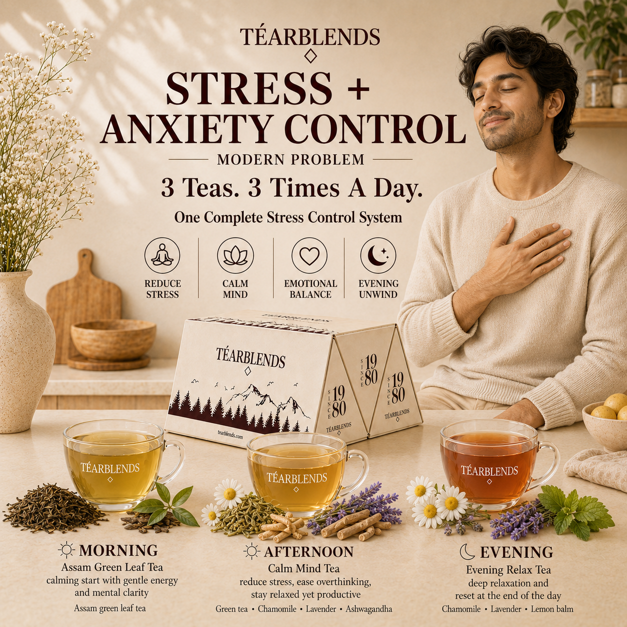 Stress + Anxiety Control (MODERN PROBLEM)