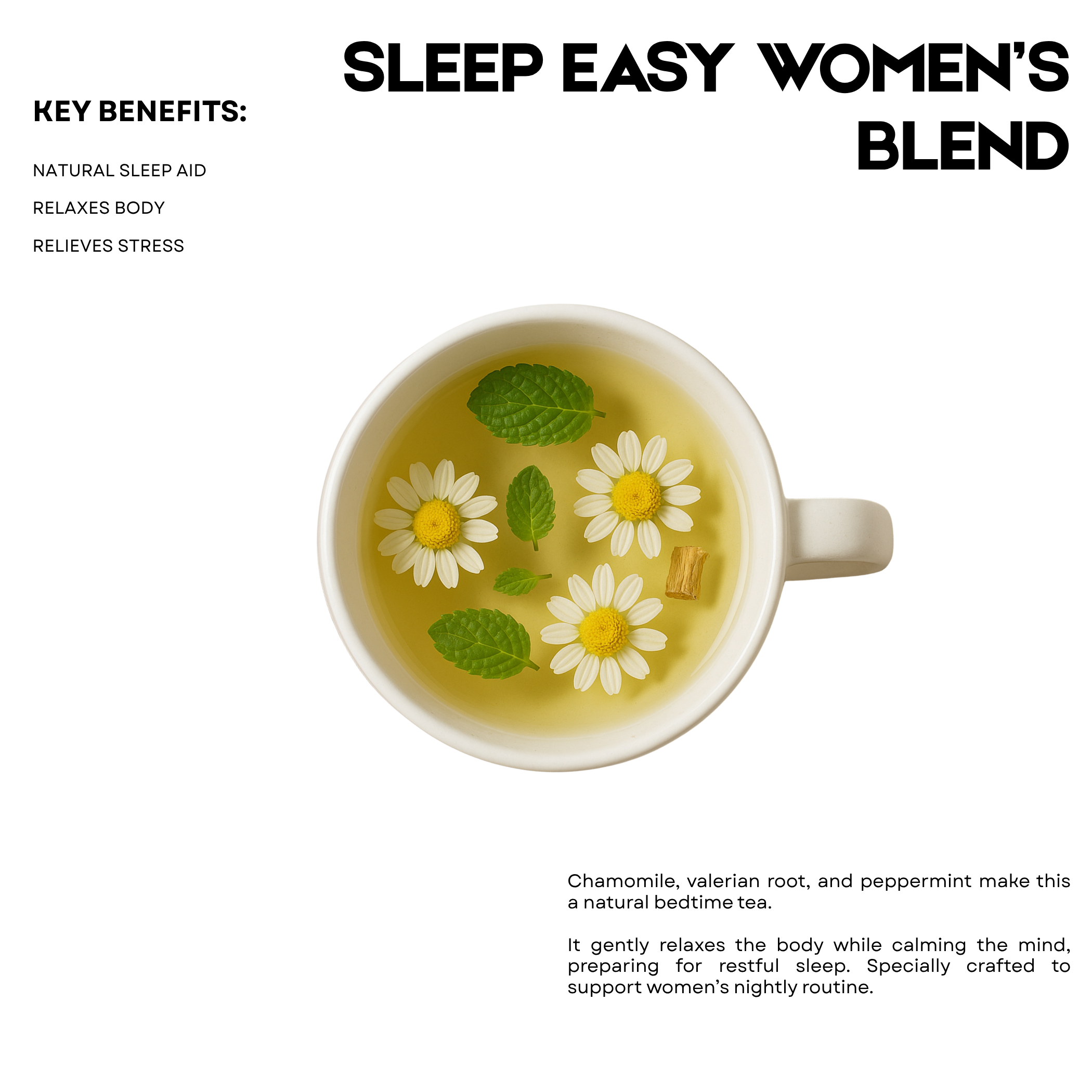 Sleep Easy Women’s Blend – 25 Cups