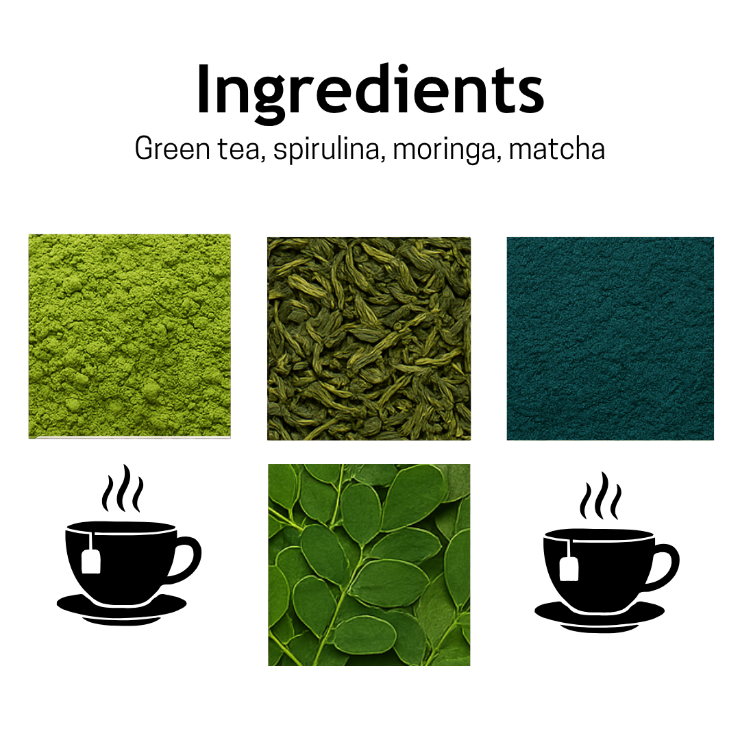 Spirulina Superfood Tea – 25 Cups