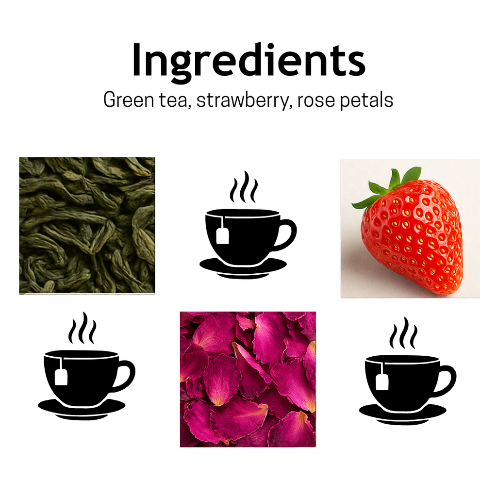 Strawberry Rose Tea – 25 Cups