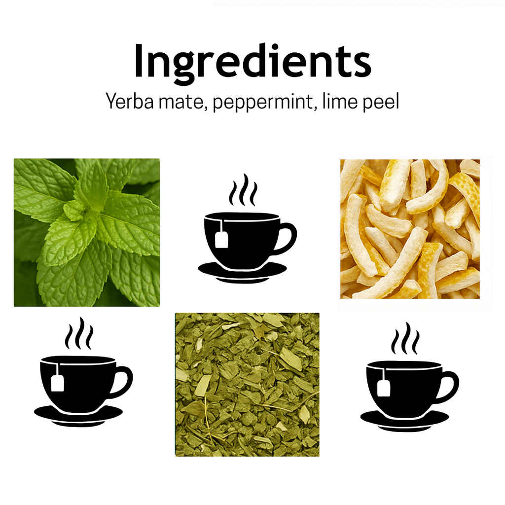 Yerba Mate Warrior Tea – 25 Cups