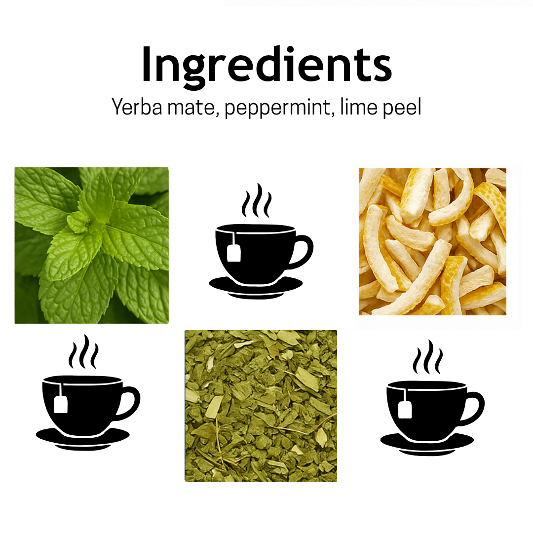 Yerba Mate Warrior Tea – 25 Cups