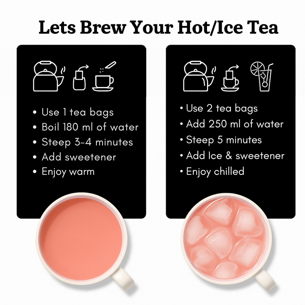 Rose Petal Soothing Tea – 25 Cups