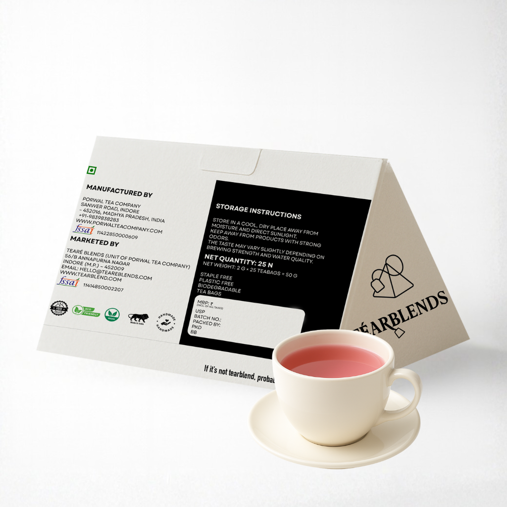 Rose Petal Soothing Tea – 25 Cups