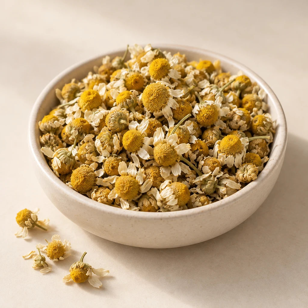 Chamomile raw ingredient — illustrative catalogue image