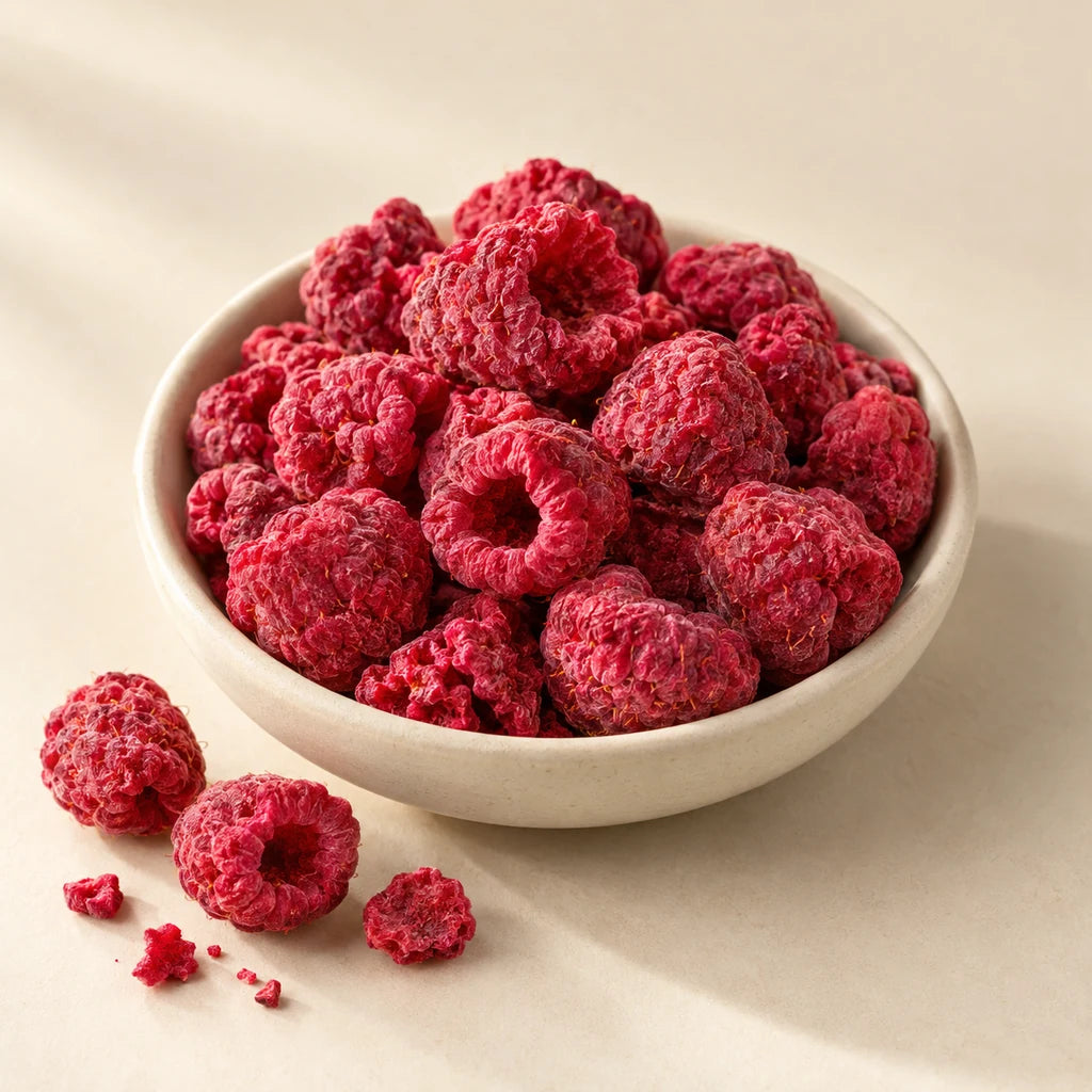 Raspberry raw ingredient — illustrative catalogue image